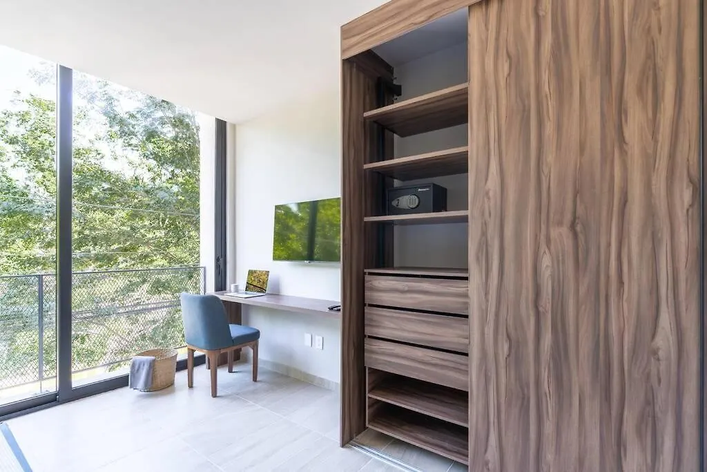 Kaab At The Park*Wifi150 Mbit* A/C,Pool Apartment Playa del Carmen Mexico